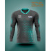 ﻿Soccer Jersey 2000 series long sleeve Vector